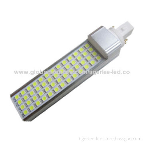 G24 12W LED plug light with SMD 5050, dimmable available, AC 85-265V